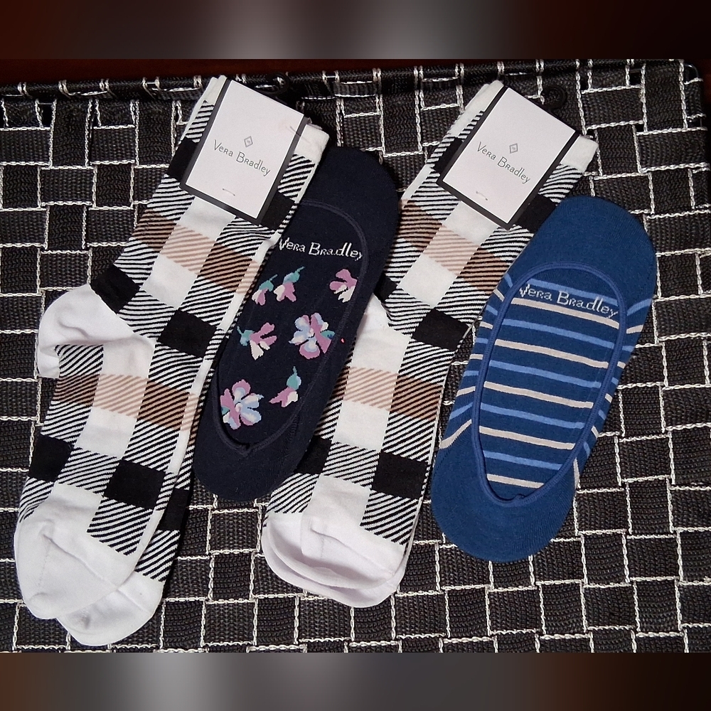NWT Vera Bradley Sock Bundle